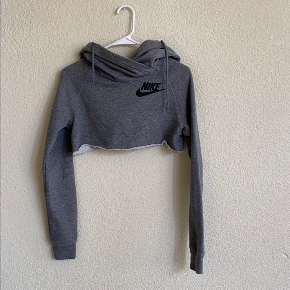 Nike cropped sweatshirt
